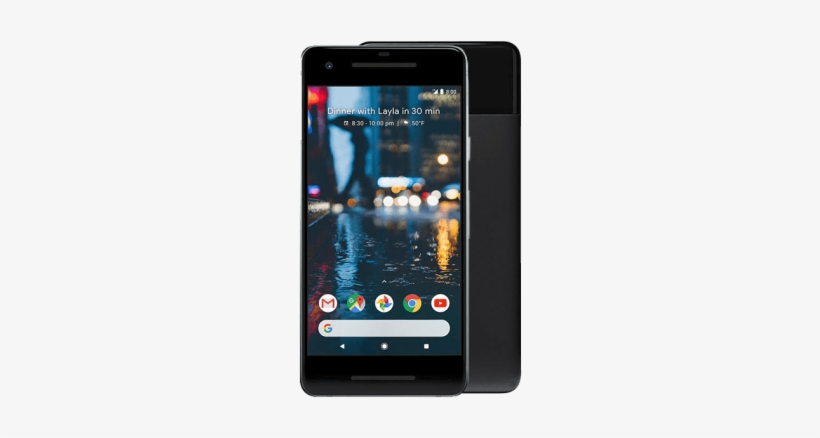 Google Pixel - Google Pixel 2 128gb Black Mobile Phone, transparent png