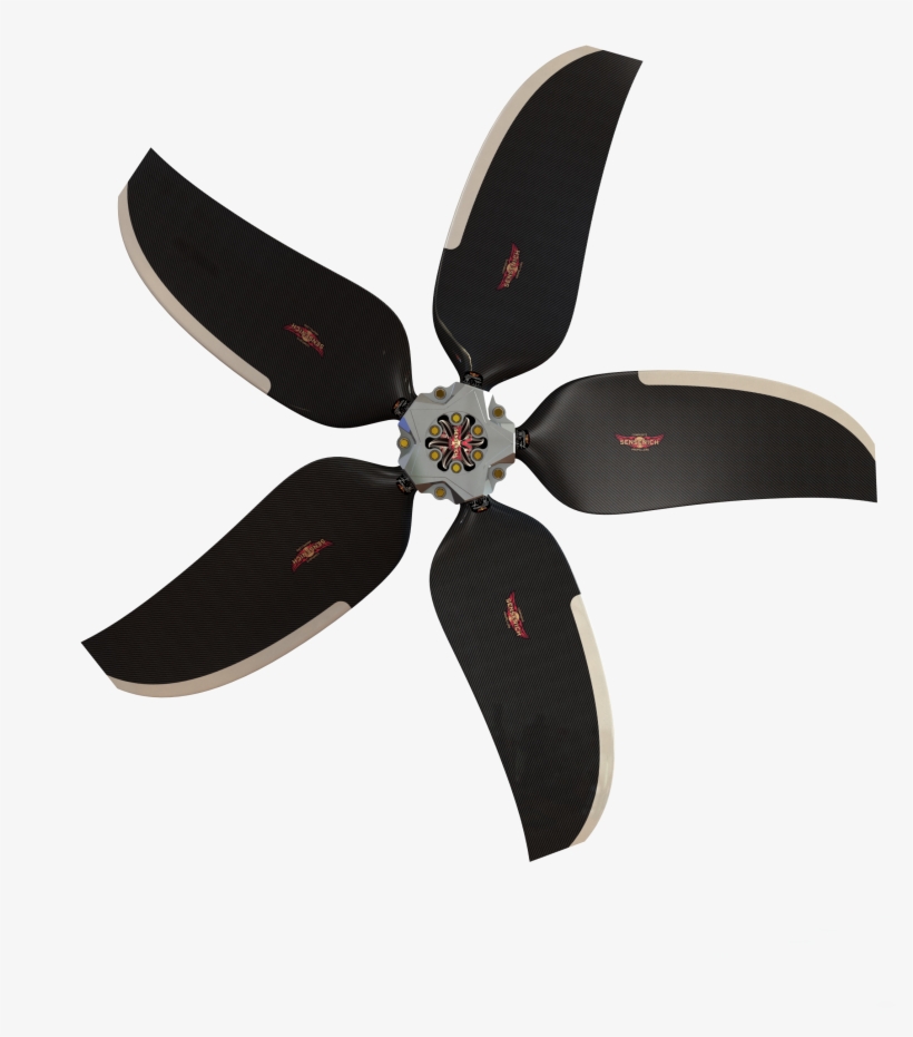 5 Blade 82" Jr Series Propeller - Ceiling Fan, transparent png