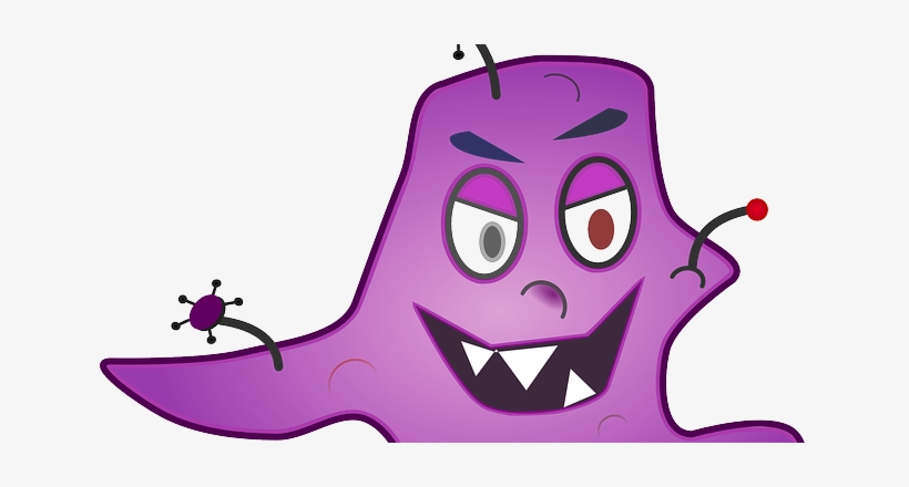 How Hungry Bacteria Sense Nutrients In Their Environment - Germ Clip Art, transparent png