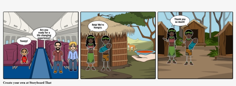 Feeding The Hungry - Cartoon, transparent png