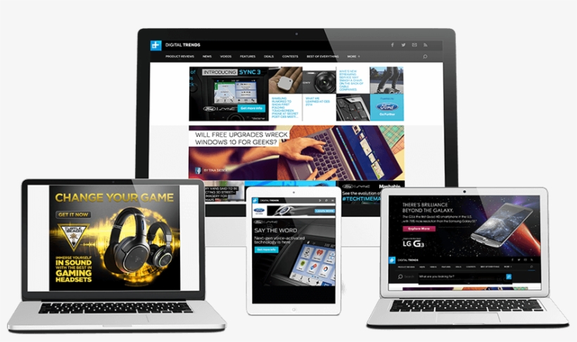 Download Media Kit - Mobile Ads With Transparent Background, transparent png