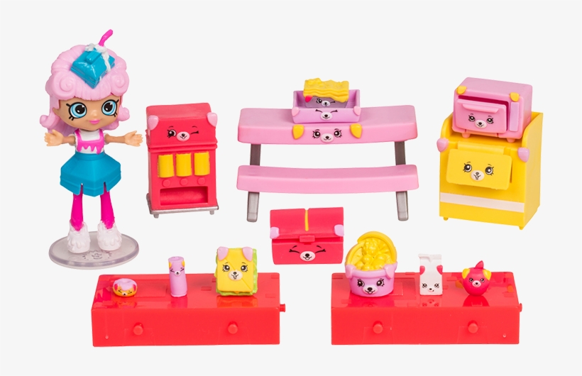 Shopkins Happy Places Season 3 Hungry Puppy Cafeteria - Shopkins Happy Places Welcome Pack, transparent png