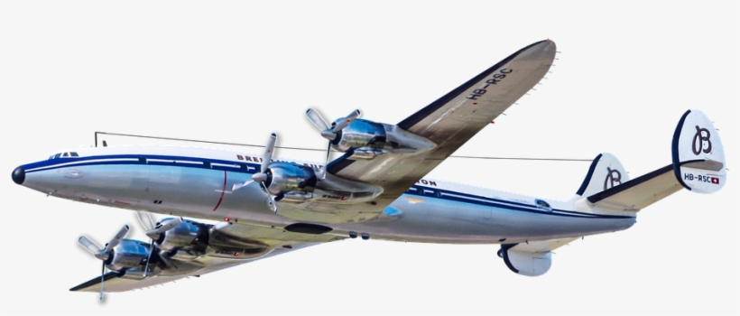 Aircraft, Super Constellation, History, Propeller - Lockheed L-1049 Super Constellation, transparent png