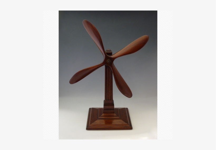 Wooden Propeller Model - Bronze Sculpture, transparent png