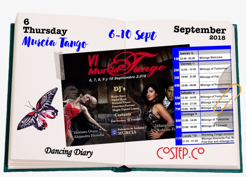 “murcia Tango” Offers An Opportunity To Mix Tango With - Love, transparent png