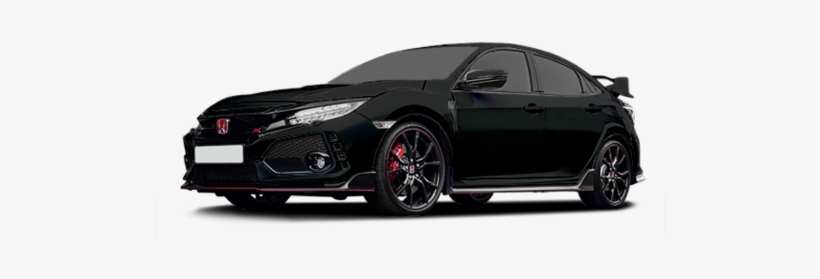 2017 Honda Civic Type R - Honda Civic Black 2017, transparent png