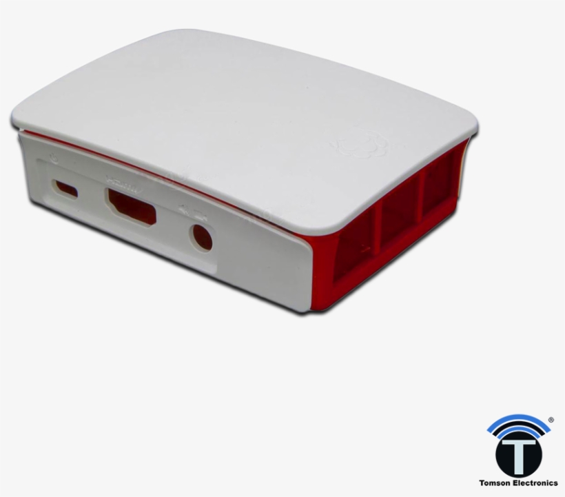 Raspberry Pi 3 B Case, Red, White - Raspberry Pi 3 Case Png, transparent png