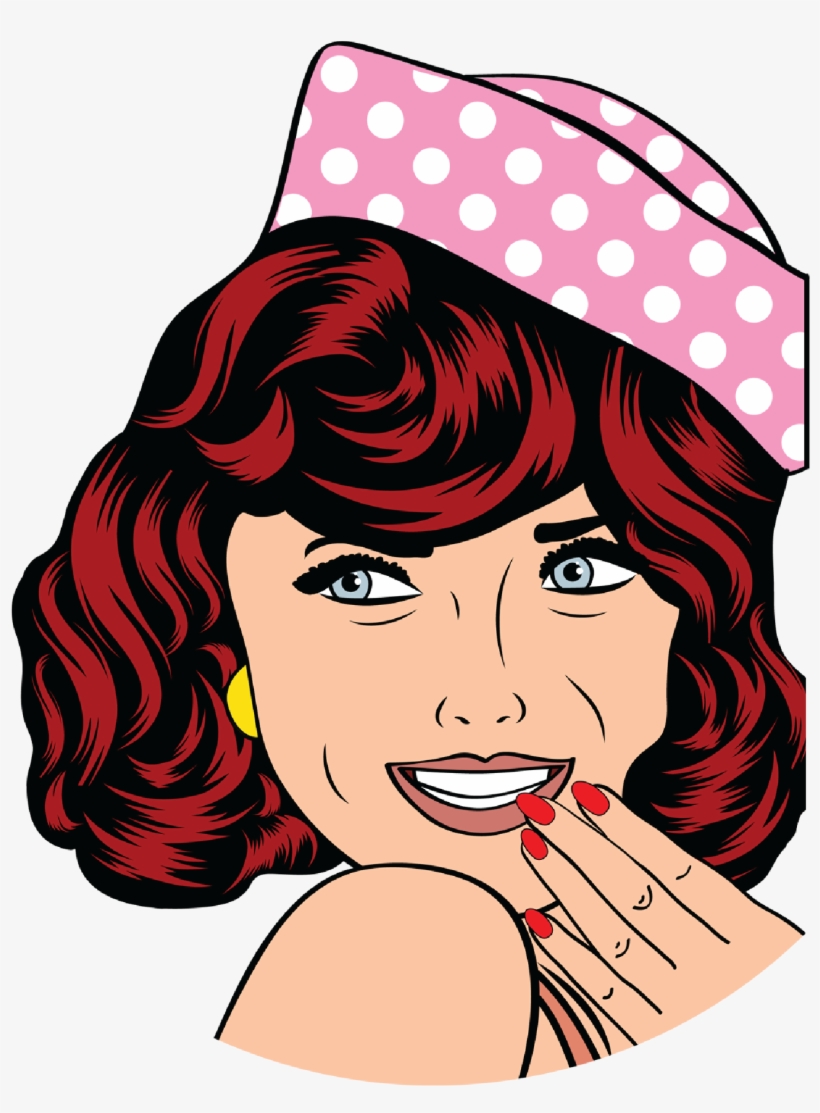 "hi, I'm Zoe - Art Print: Andreea's Pop Art Illustration, transparent png