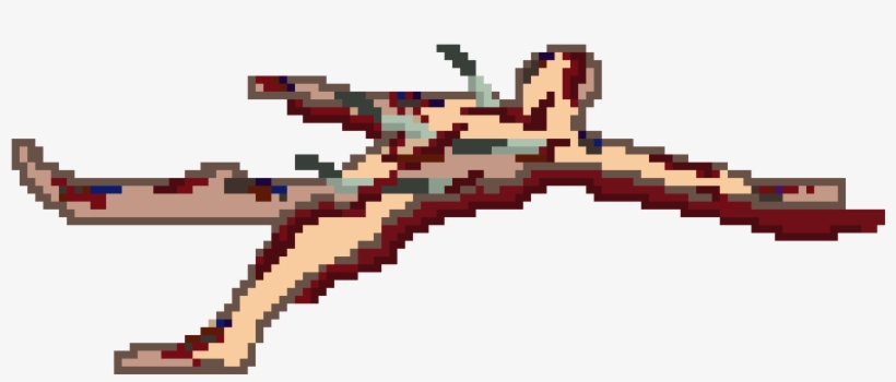 Corpse - Pixel Art, transparent png