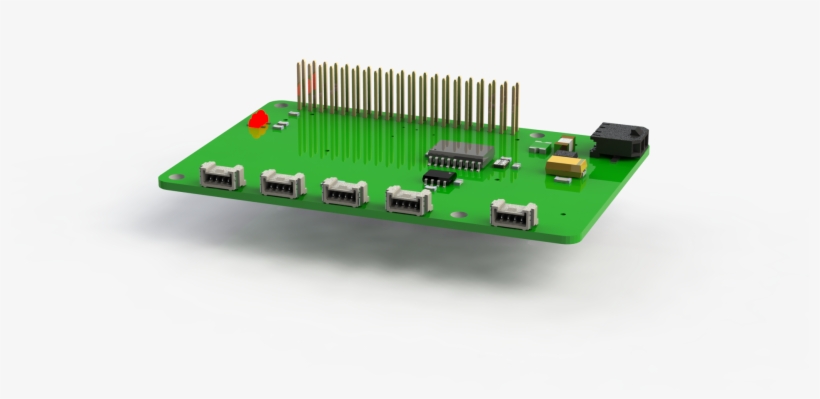 3d View Of The Can Bus Interface For Raspeberry Pi - Can Bus, transparent png