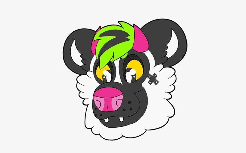 8bit-monsterpanda 8headshot - Bit, transparent png