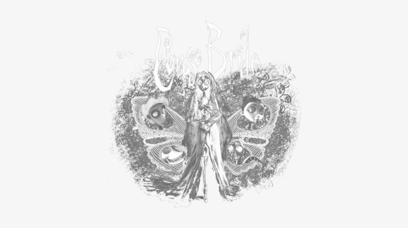 Corpse Bride Bride To Be Men's Tank - Illustration, transparent png