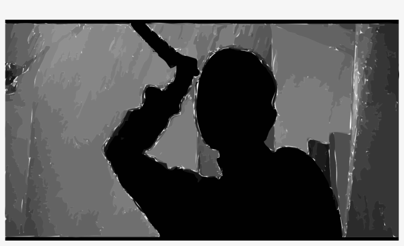 Murder White Silhouette, transparent png
