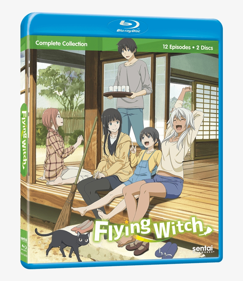 Flying Witch Blu Ray, transparent png