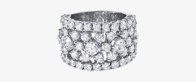 Roberto Coin Lace Ring - Roberto Coin Cento Diamond Band, transparent png