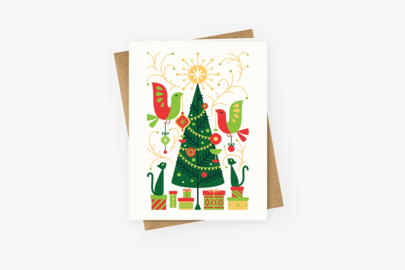 Vintage Christmas Tree Decorating - Christmas Tree, transparent png