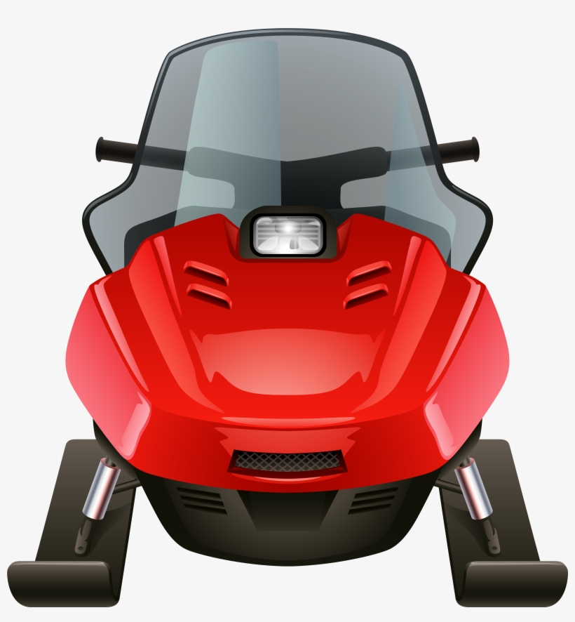 Snowmobile Clipart Transparent, transparent png