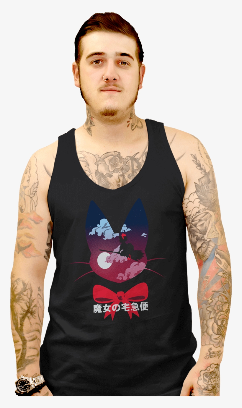 Flying Witch - T-shirt, transparent png