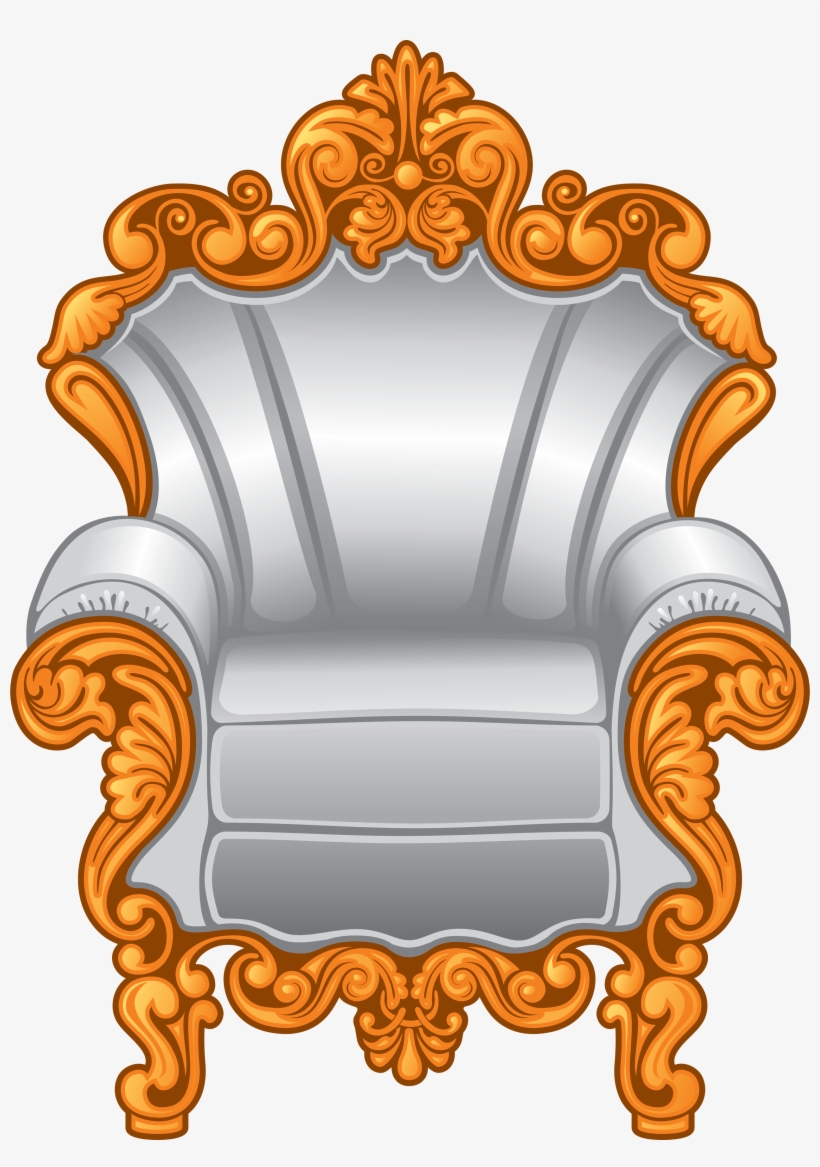 Armchair Png Image Png Image - Chair Throne Clipart Png, transparent png