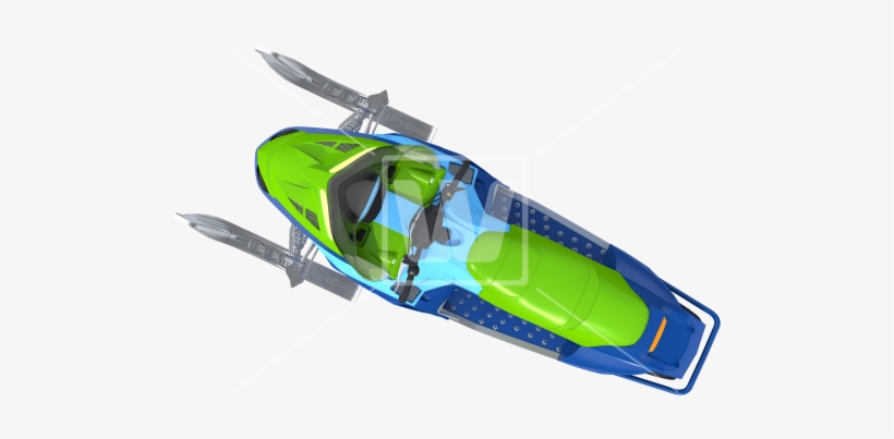 Top View Snowmobile - Snowmobile On Top, transparent png