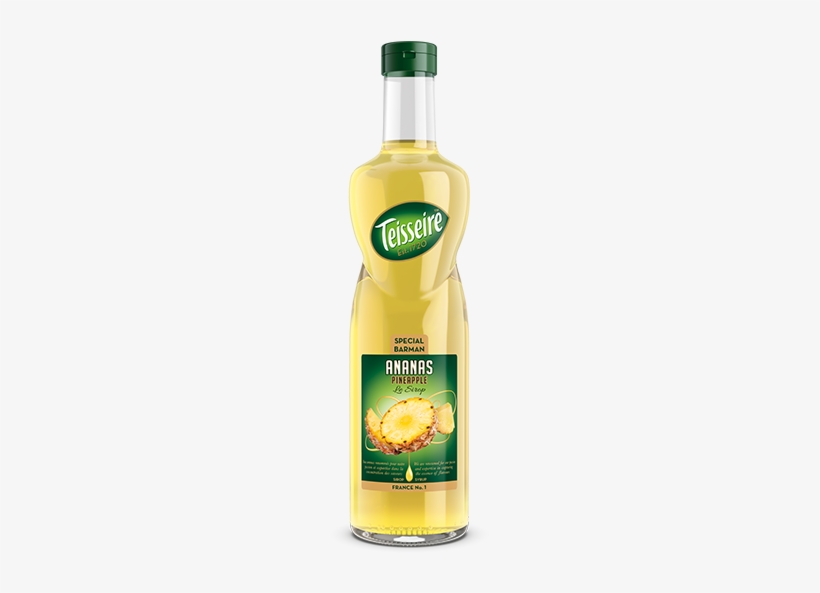 Ananas Teis Barman Pineapple 70cl Png - Teisseire Caramel Coffee Syrup 1 Litre, transparent png