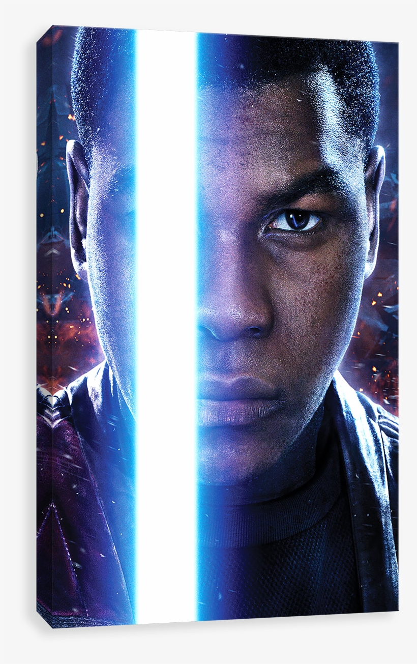 The Force Awakens - Star Wars 7 Finn Poster, transparent png