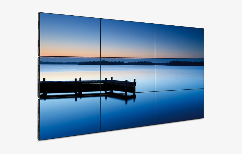 Video Wall Applications - 3 X 3 Video Wall, transparent png