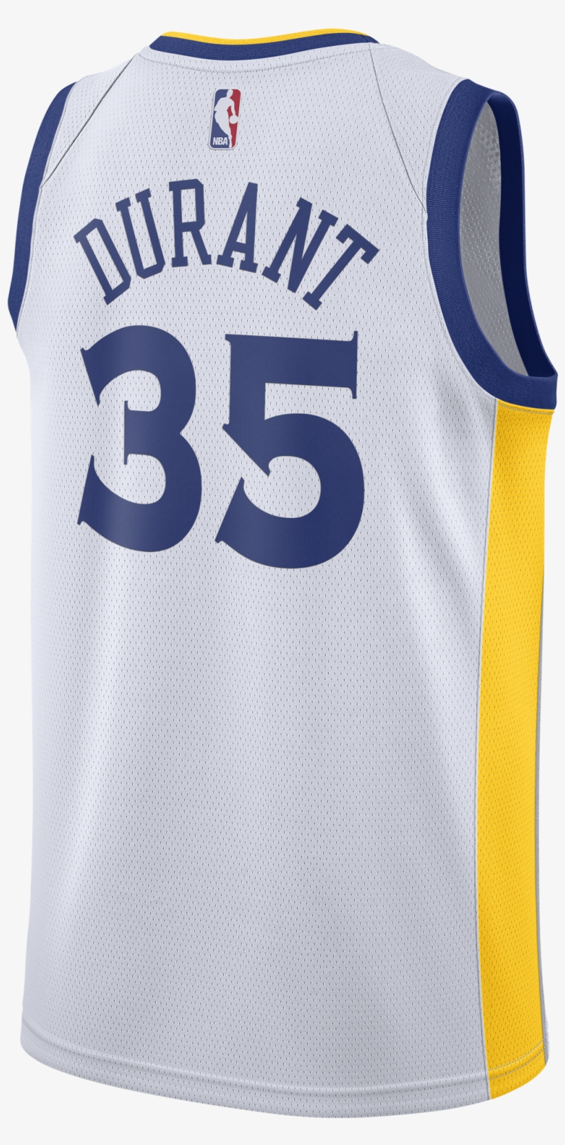Nike Nba Golden State Warriors Kevin Durant Swingman - Kevin Durant Signed Jersey - Adidas Swingman Panini, transparent png