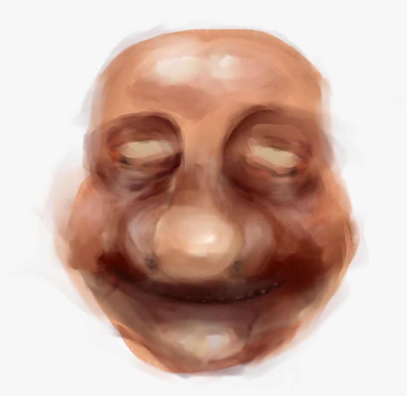 Creepy Gnome Face By Todpone On Deviantart Clip Art - Download, transparent png
