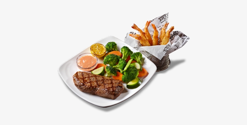 Steak & Torpedo Shrimp - Negimaki, transparent png