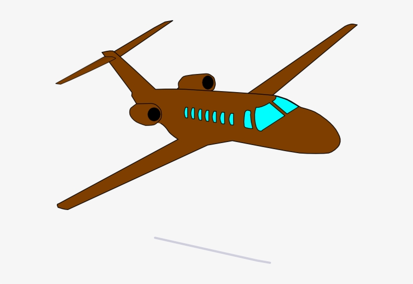 Brown Plane Svg Clip Arts 600 X 484 Px, transparent png