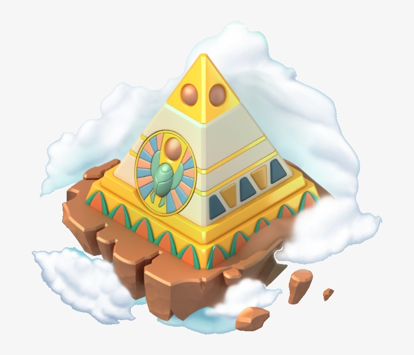 Golden Pyramid - Dragones De Dragon Mania Legends Gasela, transparent png