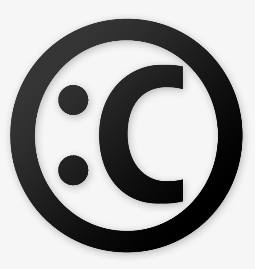 Copyright Symbol Frowny Face - Jordan Taylor, transparent png