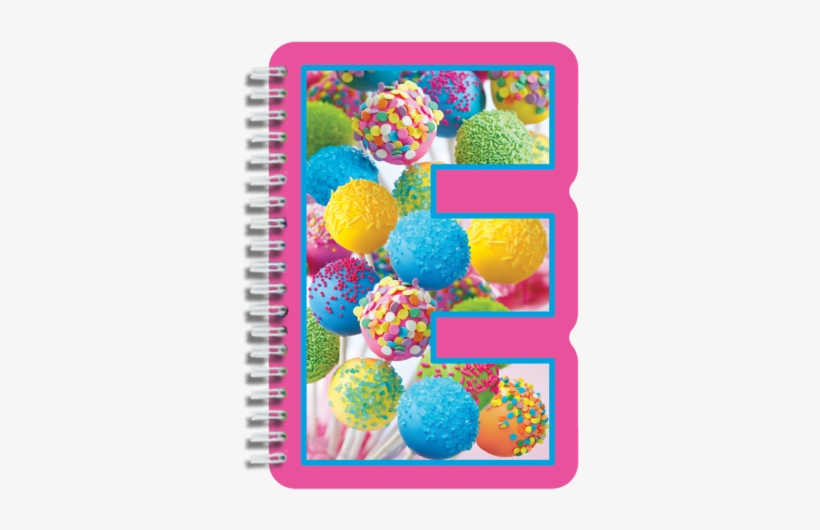 E Initial Notebook - Iscream Letter E Shaped Initial Notebook, transparent png
