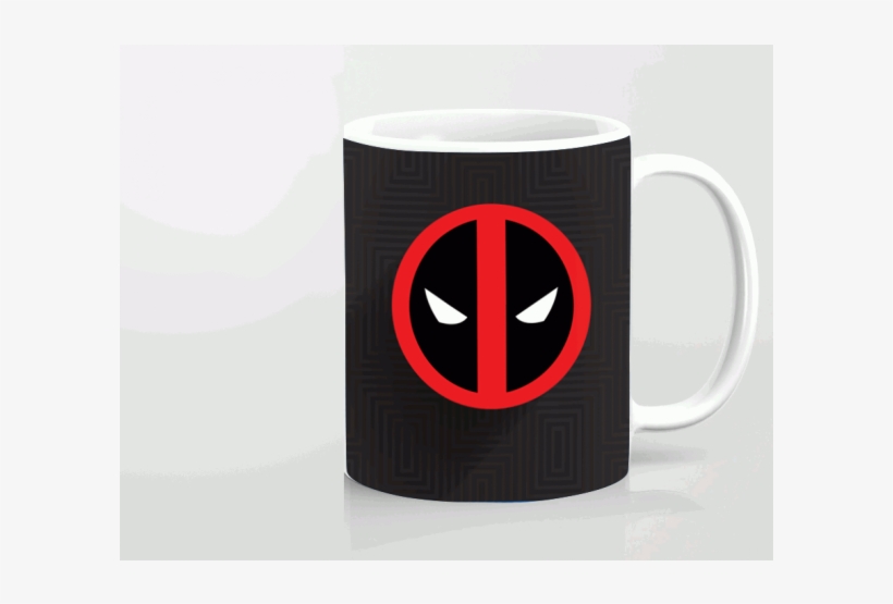 Deadpool Logo Printed Mug - Deadpool, transparent png