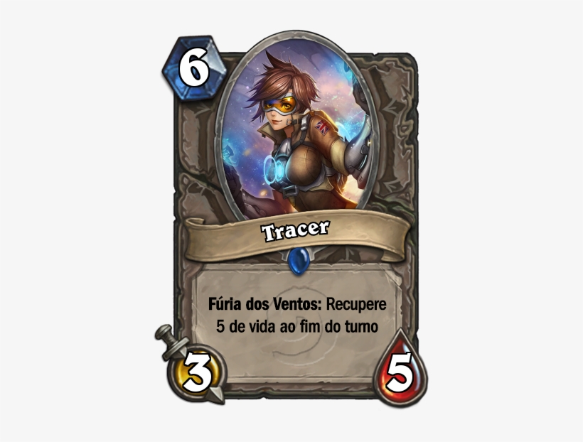 01-tracer - Hearthstone Mech C Thun, transparent png