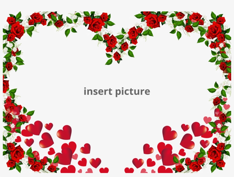 Download Free Printable Heart Shape Png Frame Download Picture Frame