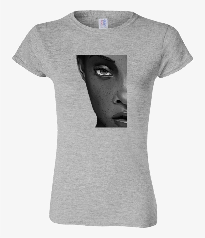 Freckles Tee - Worlds Okayest Sister T-shirt Tshirt Tee Shirt Funny, transparent png
