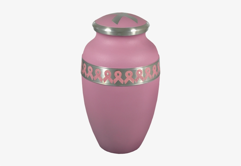 Wholesale Cremation Urns - Pink Breast Cancer Urn, transparent png