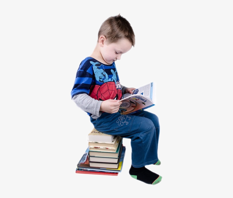 Some Children Struggle To Learn To Read, Spell, And - Boy Reading Book Png, transparent png