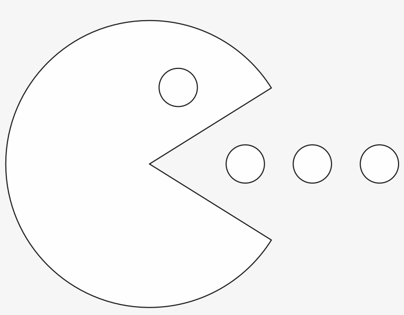 Pac Man Cliparts - Pac-man, transparent png