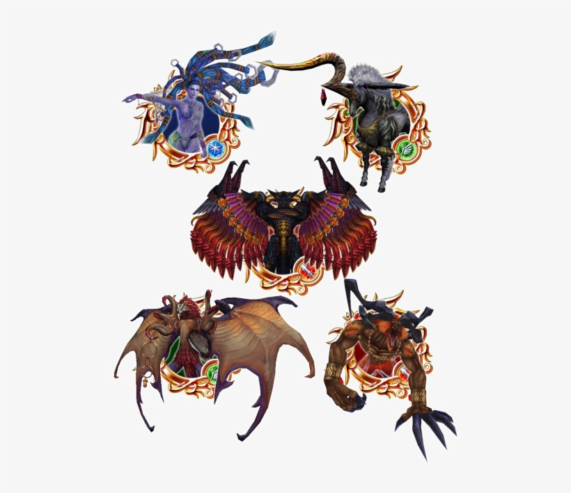 2 - Ifrit Ffx, transparent png
