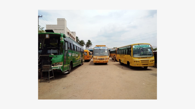 Our Company Front View - School Bus, transparent png