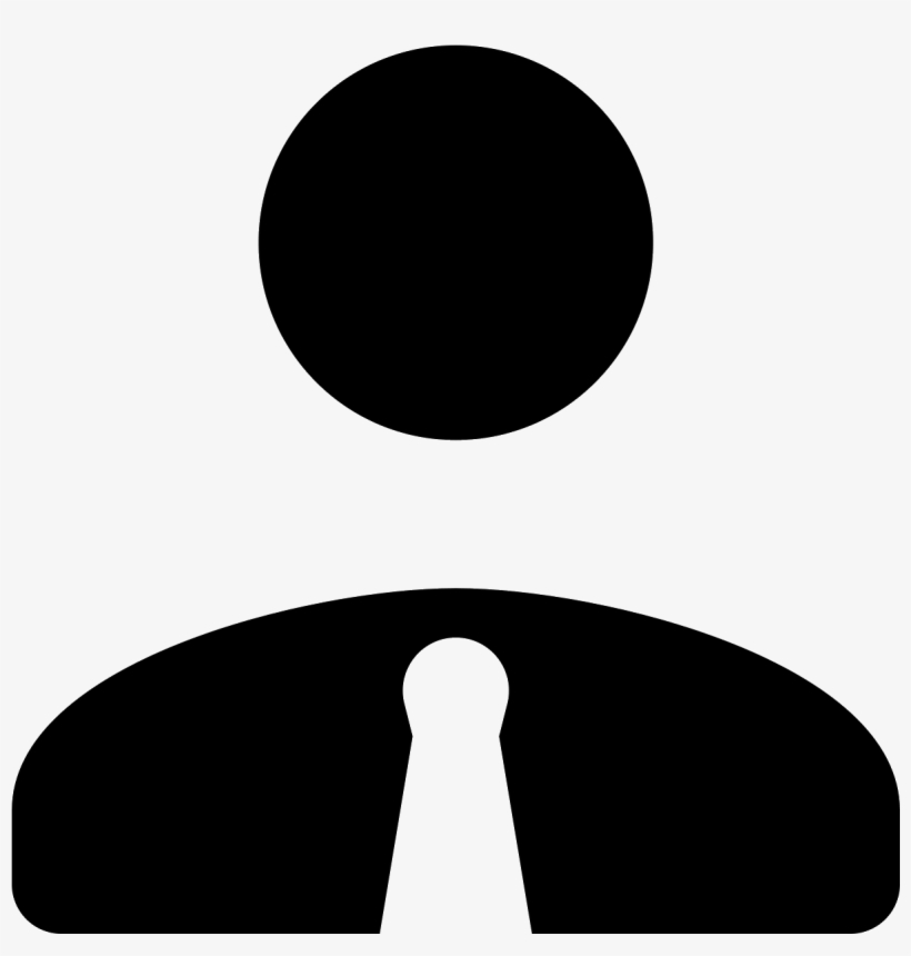 The Logo Is A Black And White Line Drawling Of A Man, - Android User Icon, transparent png