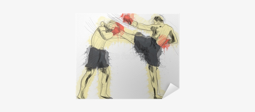 Muay Thai - Painting, transparent png