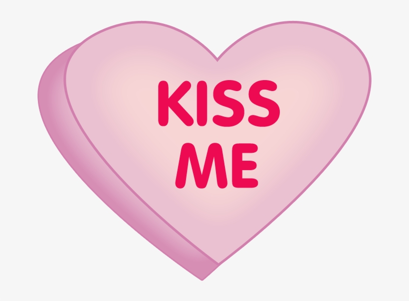Banner Library Stock Valentine - Conversation Heart Clip Art, transparent png