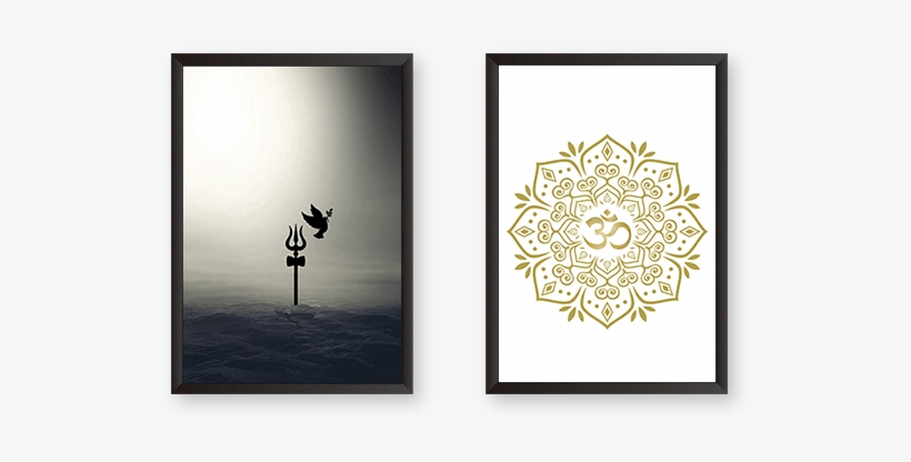Lord Shiva Trident - Motif, transparent png