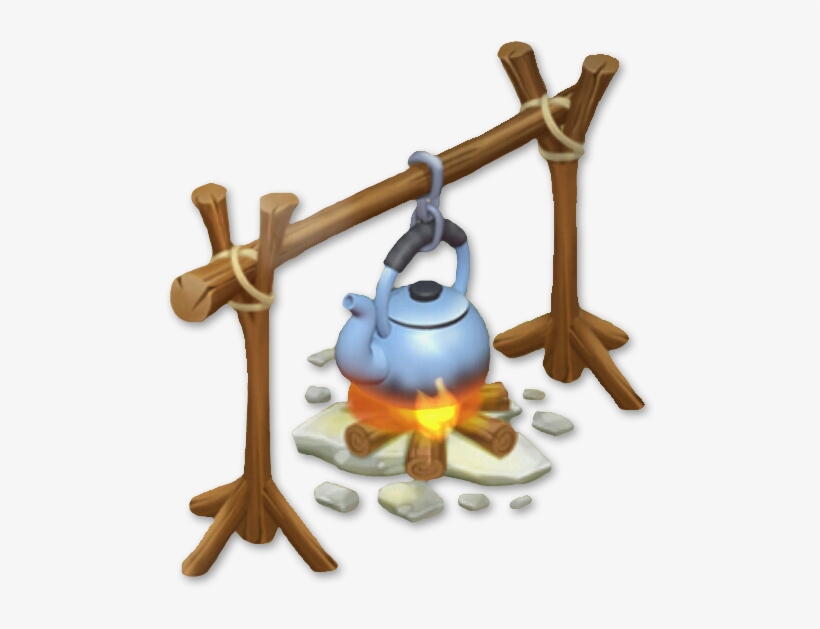 Campfire Kettle - Wiki, transparent png