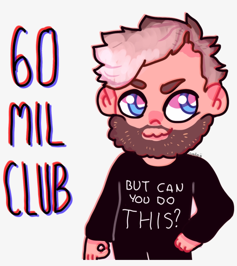 Bit Late For The 60mil Milestone, But I'm Proud Of - 3d Printed Pewdiepie Chair, transparent png