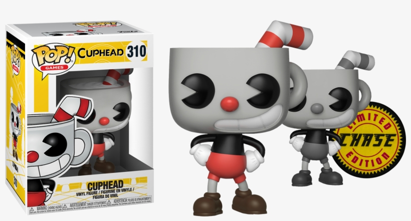 Cuphead - Cuphead Pop! Vinyl Figure, transparent png